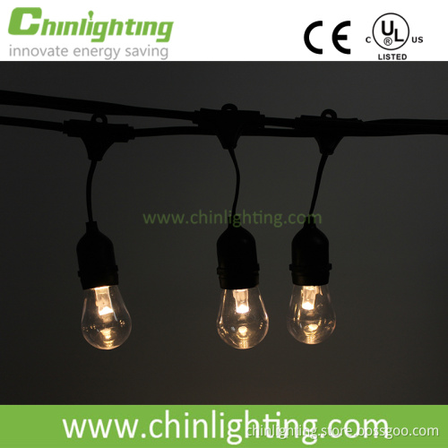 Plastic bulb string light LED for party decoration